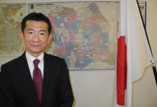 Hiroshi Ueda, ambasadorul Japoniei la București. Foto: Ambasada Japoniei în România