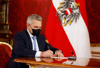Karl Nehammer, cancelarul Austriei. Foto: Karl Nehammer @OfficialFacebook