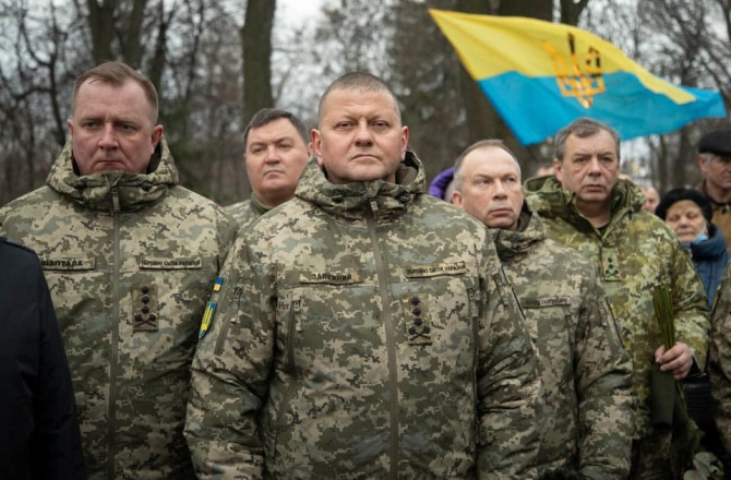 Valerii Zalujnîi, Comandantul Forțelor Armate ale Ucrainei