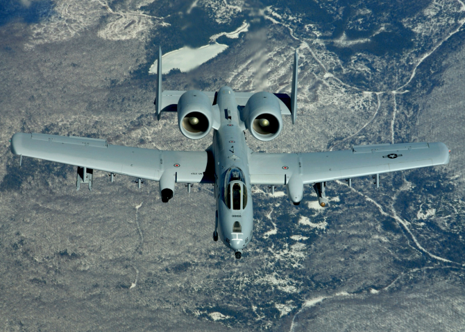 A-10 Thunderbolt II Warthog, foto: US Air Force