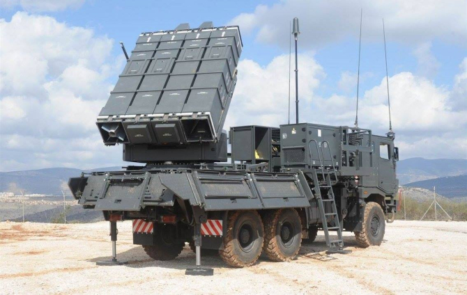 Sistem de apărare antiaeriană Spyder. Foto: Israel
