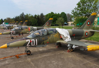 Aeronavele de antrenament L-39ZA ale Fortelor Aeriene Bulgare. Sursa Foto: Targeta.co.uk.