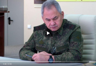 Ministrul rus al apărării, generalul Serghei Șoigu, a inspectat statul major al Grupului de trupe Est.