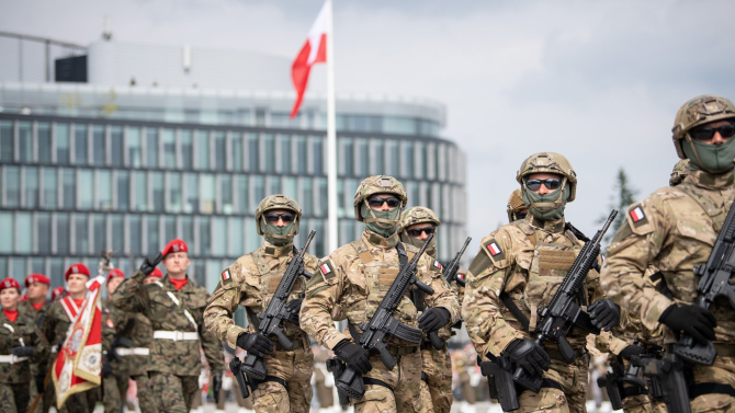 Armata poloneză. Foto: Ministerul Apărării din Polonia