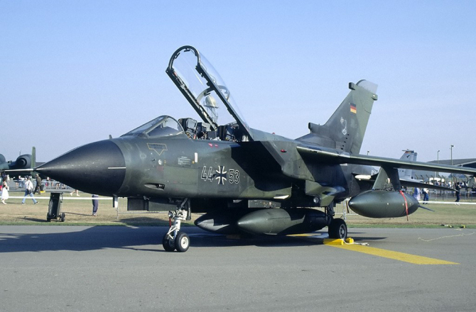 Avion de luptă multi-rol Tornado al Forţelor Aeriene Germane: Sursa Foto: holloman.af.mil.