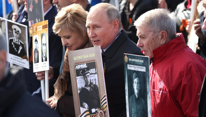 Vladimir Putin, cu ocazia sărbătoririi Zilei Victoriei