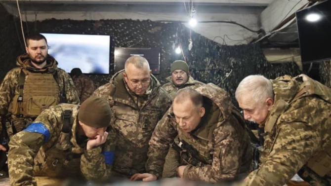 Comandantul Forțelor Terestre Ucrainene, generalul Alexander Syirski. Sursa Foto: Facebook/GeneralStaff.ua