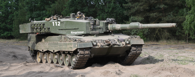 Leopard 2 este un tanc principal de luptă dezvoltat de Krauss-Maffei Wegmann (KMW) pentru Bundeswehr. Sursa Foto: kmweg.de.