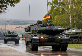 Tanc de luptă german de tip Leopard 2. Foto: Bundeswehr