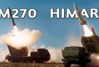Lansatoare M270 și HIMARS, capabile să loveacă cu rachete GLSDB de ultimă generație și ATACMS. Foto: YouTube @EngineerReact