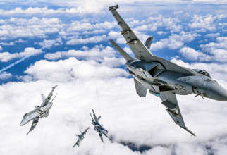 Avionae F/A-18E Super Hornet. Sursa Foto: U.S Navy