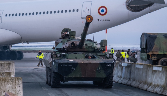 Vehicul de lupta AMX-10 RC al armatei franceze. Sursa foto: NATO
