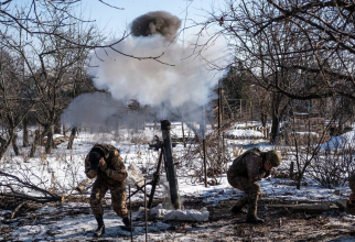 Soldat ucrainean la Bahmut / Foto: Forțele Terestre ale Ucrainei
