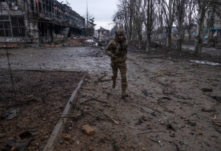 Soldat ucrainean la Bahmut / Foto: Forțele Terestre ale Ucrainei