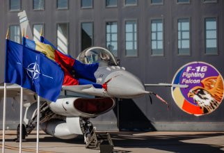 F-16 Fighting Falcon al României. Foto: Bogdan Pantilimon, Statul Major al Forțelor Aeriene