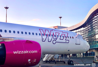 Avion de linie al Wizz Air. Foto: Wizz Air @OfficialFacebook