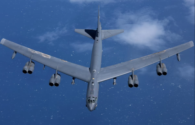 Bombardier american de tip B-52. Foto: United States Air Force