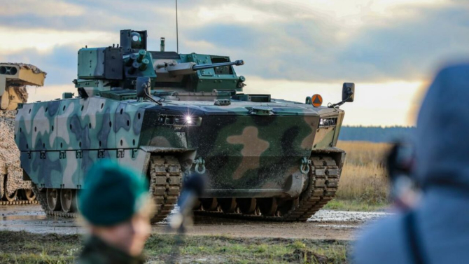 Vehicule de luptă pentru infanterie (IFV) Borsuk. Sursa foto: Defence24.