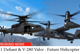 Elicopterele Defiant-X și V-280 Valor care au concurat în competiția de înlocuire a Black Hawk. Sursă foto: U.S. Military District @YouTube captură foto