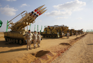 Sistem egiptean de apărare aeriană, prezentat militarilor ruși în timpul exercițiului militar "Săgeata Prieteniei-2019". Sursa foto: Ministerul Apărării din Federația Rusă.
