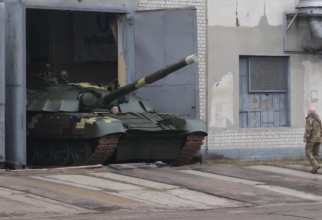 T-72 ucrainean modernizat. Foto: MilitaryLeak