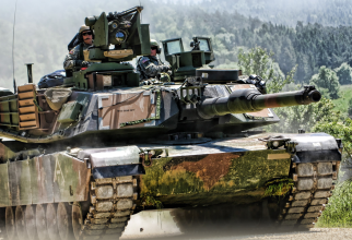M1 Abrams este un tanc american proiectat de Chrysler Defense (în prezent General Dynamics Land Systems) și denumit după generalul Creighton Abrams. Sursa Foto: GDLS.