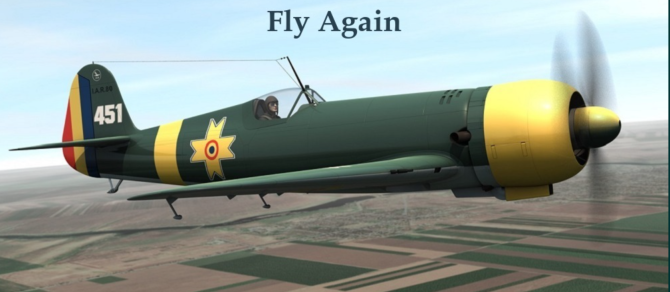IAR-80 FA, imagine concept. Foto: Fly Again