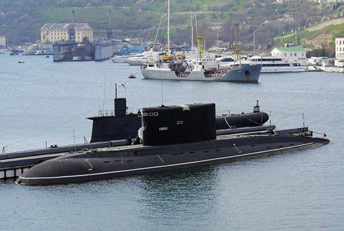 Alrosa - cel mai vechi submarin al Flotei ruse de la Marea Neagră. Sursa foto: NavyRecognition.