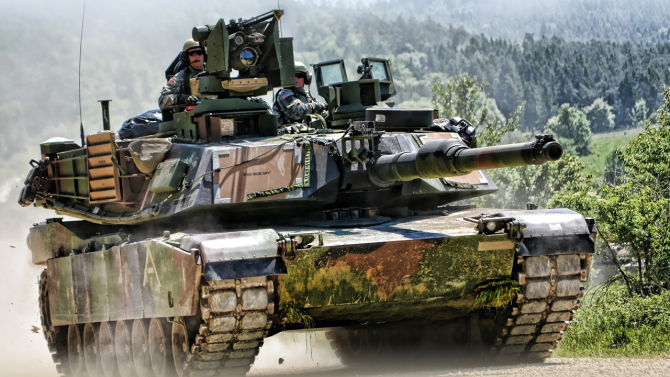 M1 Abrams este un tanc american proiectat de Chrysler Defense (în prezent General Dynamics Land Systems) și denumit după generalul Creighton Abrams. Sursa Foto: GDLS.