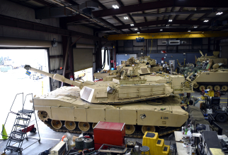 Tancuri americane Abrams. Foto: US Army