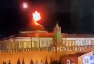 Presupus atac asupra Kremlinului. Foto: Twitter