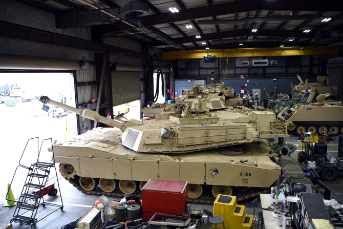 Tancuri americane Abrams. Foto: US Army