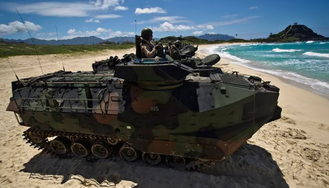 AAV (Assault Amphibious Vehicle). Foto: U.S. Army