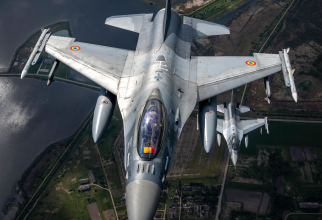 F-16 Fighting Falcon aflat în dotarea României. Foto: NATO Air Command
