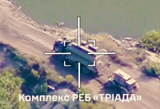 Sistem rusesc de război electronic Tyrada-2 distrus de Forţele pentru Operaţii Speciale (FOS) ale armatei ucrainene. Sursa Foto: DefenseExpress.