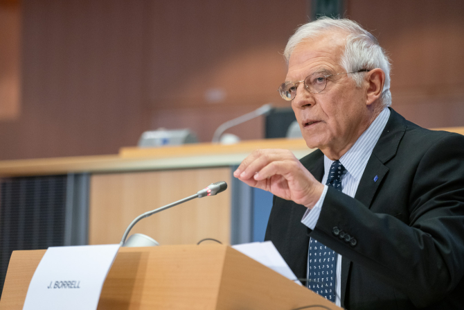 Josep Borrell, foto: Parlamentul European