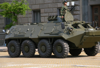 Bulgaria, transportor blindat BTR-60PB-MD1. Photo credit: Wikipedia