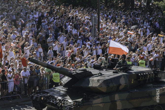 Tanc Leopard 2 / Forțele Armate Poloneze, facebook
