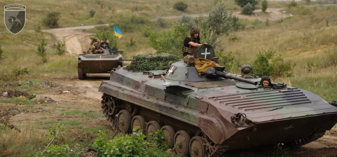 Armata Ucrainei / Militari din Brigada Mecanizată 22