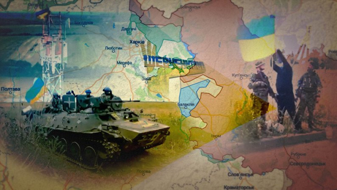 Colaj foto războiul din Ucraina. Sursa foto: Bukinfo.com.ua.