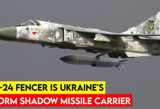 Su-24 care transportă o rachetă Storm Shadow
