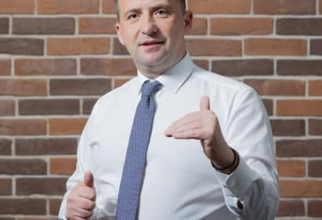 Vadim Brînzaniuc,  vicepreședintele Partidului Social Democrat European (PSDE) din Republica Moldova. Foto: Vadim Brînzaniuc @OfficialFacebook