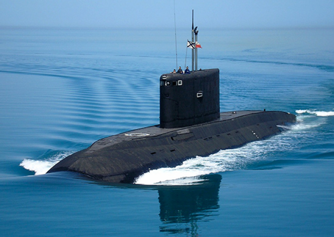 Submarinul rus Rostov pe Don, foto: Ministerul Apărării din Rusia