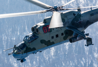 Elicopter de atac al  Armatei ruse / Foto: ministerul rus al apărării