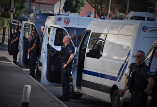 Poliția franceză, foto: Ministerul Afacerilor Interne de la Paris. @interieur.gouv.fr