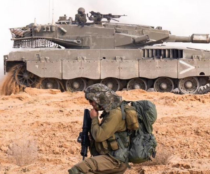 Armata israeliană, pregătită să înainteze în Fâșia Gaza / Foto: IDF