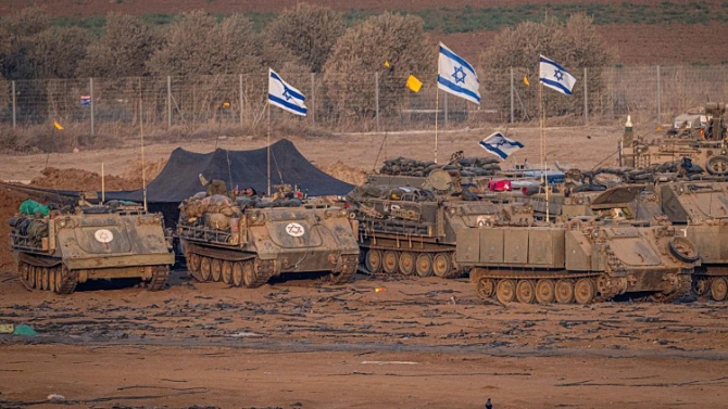 Foto ilustrativ. Armata israeliană, la granița cu Gaza