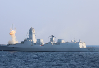 Distrugătorul ”Imphal”: Foto: Indian Navy