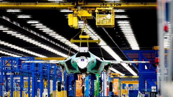 Foto: F-35, pe linia de producție / Lockheed Martin