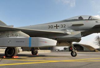 Racheta Taurus, adaptată pentru aeronava Eurofighter Typhoon / Sursa foto: mbda-systems